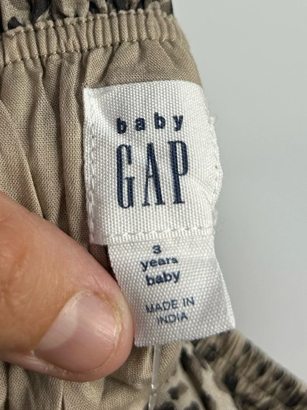 Baby Gap Cheetah Print Dress Baby Girl Size 3T- New